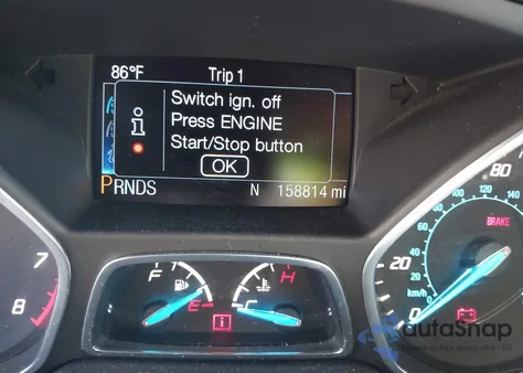 2014 Ford Escape Titanium из США, поврежденный, VIN 1FMCU9J93EUA26932